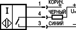 Схема подключения ISB AC12B-31N-1,5-LS4-C-O